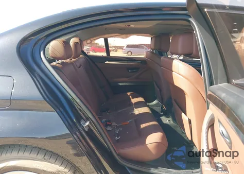 2013 BMW 528I из США, поврежденный, VIN WBAXG5C59DD234650